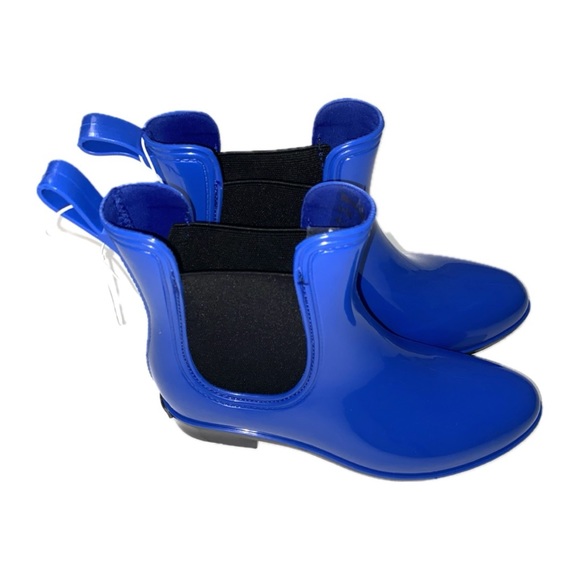 NWT Electric Blue, Seven7 Halifax Rain Bootie, Size 6 - Picture 1 of 8